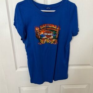 Harley-Davidson women’s Daytona Blue Tee